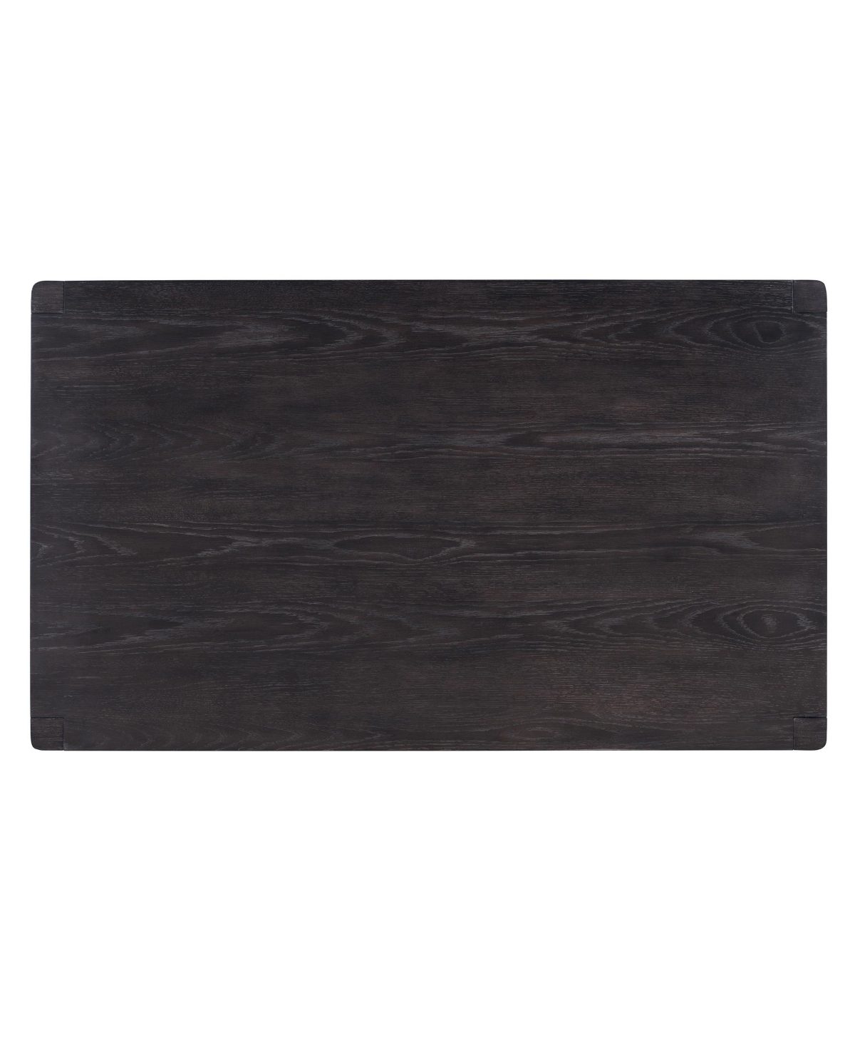 Streamdale Furniture Retro 7-Piece Dining Table Set for 6 (Espresso