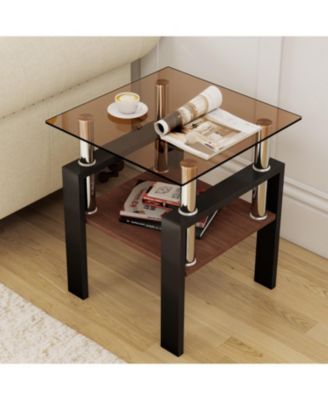  Modern Glass Tea/Coffee Table Set