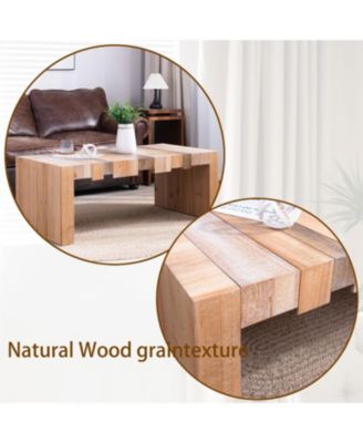 Rustic Modern Coffee Table - 48"