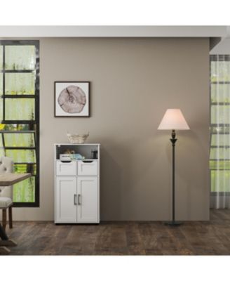 Farmhouse Double-Door Storage Cabinet