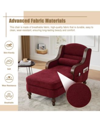 Oversized Chaise Lounge Indoor Sofa Bed