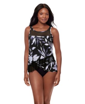 Women's Fiore Di Luna Mirage Underwire Pull-On Tankini Top