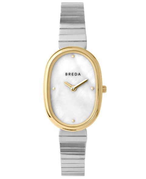 Женские часы BREDA Jane Gold Stainless Steel Bracelet Watch, 23mm