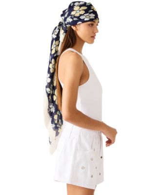 Ditsy Floral Square Scarf