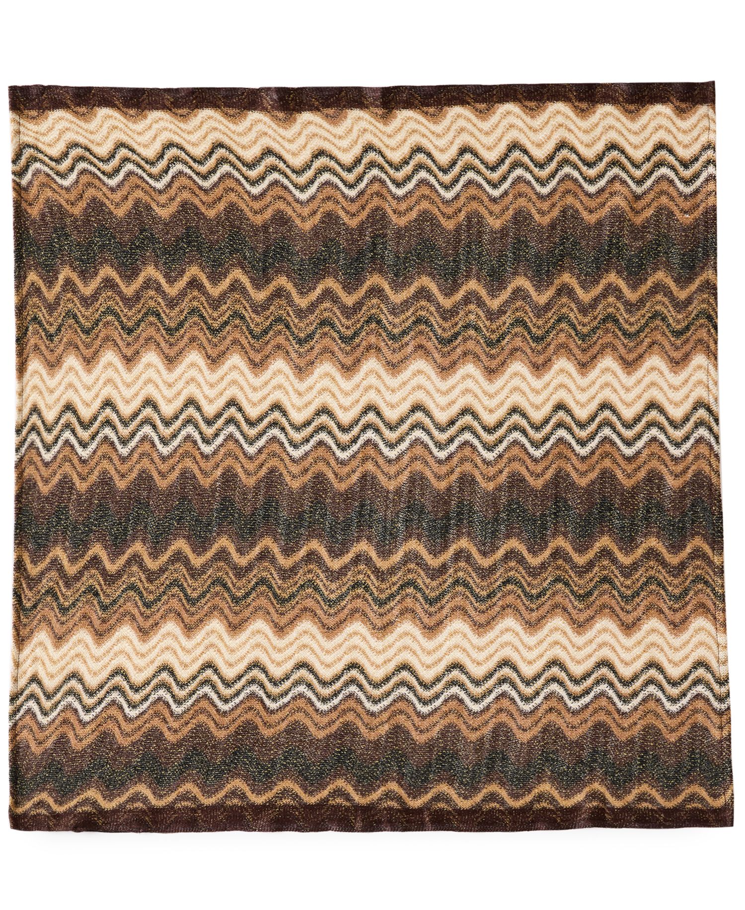 Wavy Shimmer Square Scarf