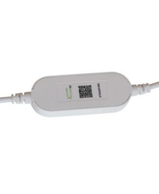 Elegant LED Curio Cabinet - Antique Retro Design, Adjustable Shelves - OAK