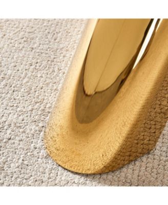 42" Gold-Plated Granite Table - Seats 4-6 - Dining, Entertaining, Conference