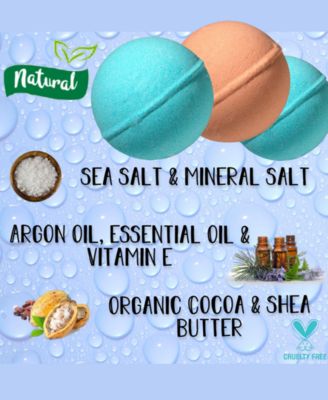 6-Pc. Super Bubble Bath Fizzies