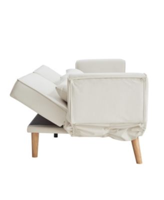 Streamdale 72.8" Futon Sofa Bed, Adjustable Armrests, Recliner