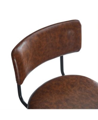 26" Retro Swivel Counter Stools (Set of 2)