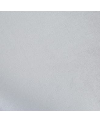 Modern Velvet Counter Stool Set, Light Gray with Iron Frame, 27.65