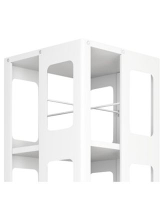 Rotating Steel Bookshelf