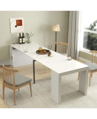 Streamdale Extendable Dining Table with Outlet & Storage