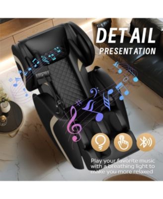  Massage Chair Recliner with Zero Gravity with Full Body Air Pressure