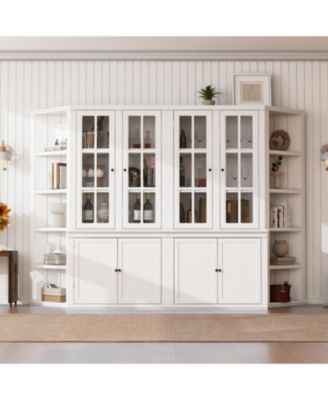  Retro Display Cabinets & Bookshelves Wall Unit