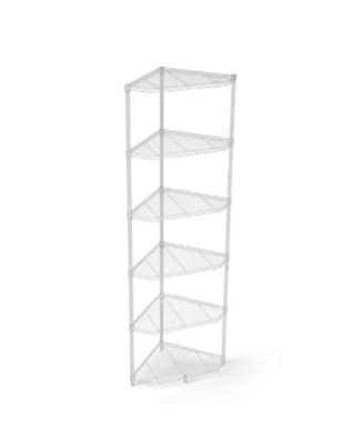 Corner Wire Shelf Rack