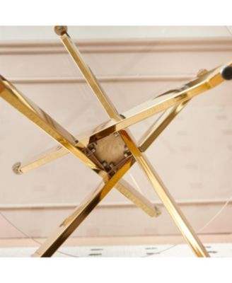 Mid-Century Glass Top Dining Set