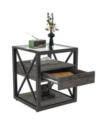 Modern End Table Set of 2