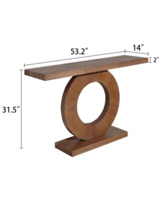 Modern Minimalist Wooden Console Table