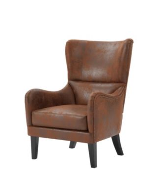 HI-BACK Studded Chair, Arm Chair, Living-room, Study and Bedroom ,Set of 2