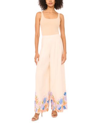 Women's Wide Leg Pleated Pants