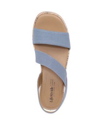 Women's Odette Square Open Toe Wedge Sandals