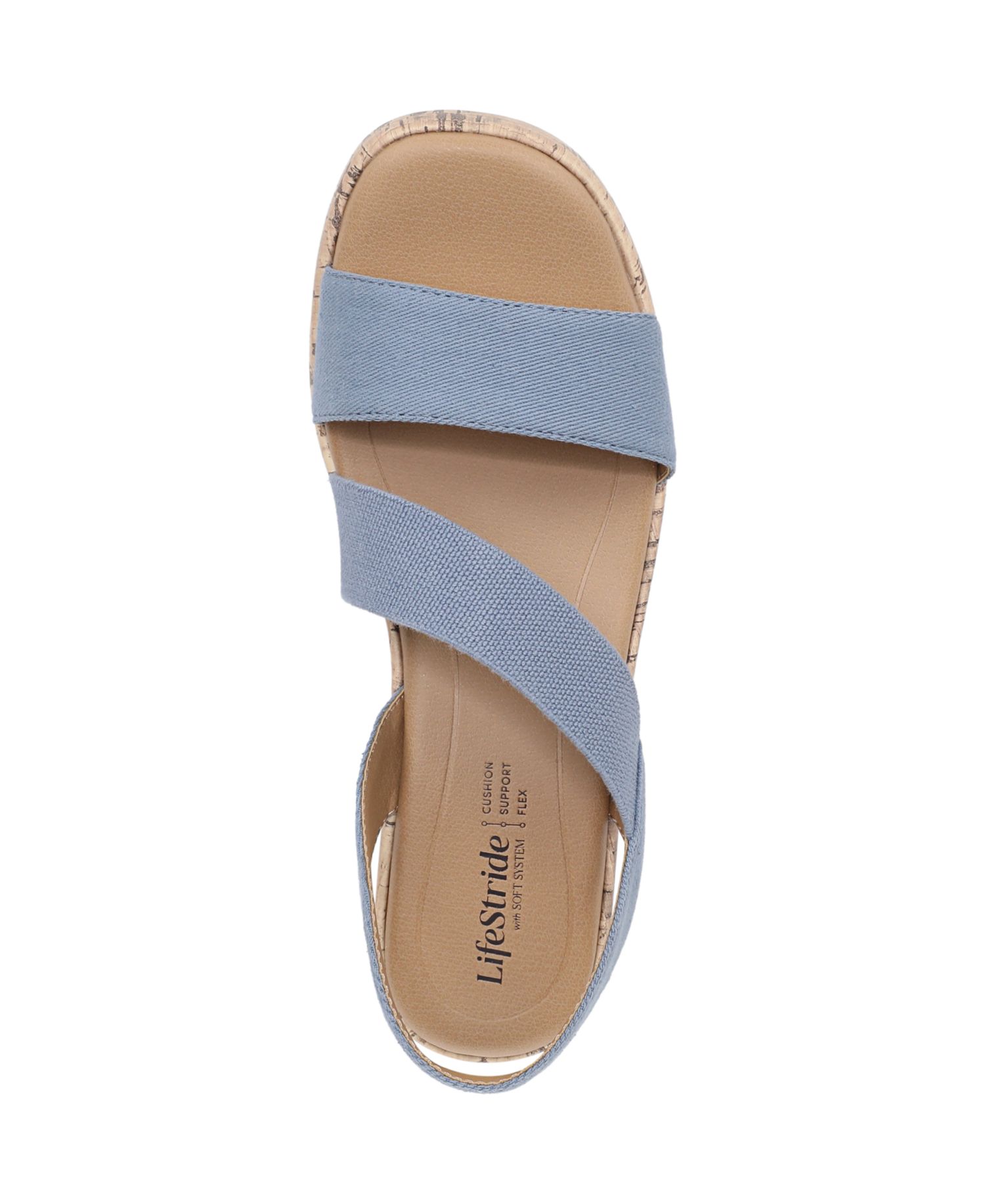 Women's Odette Square Open Toe Wedge Sandals