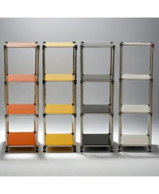 Streamdale Korean 4-Tier Stainless Steel Shelving Unit (49"H x 14.9"W)