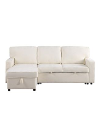 Streamdale Storage Sleeper Sectional with USB & Cup Holders