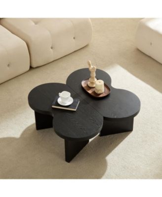 Butterfly Coffee Table - Modern MDF Accent Table