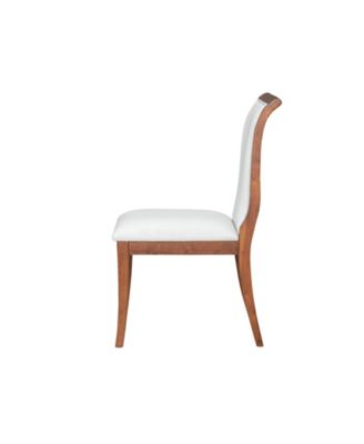 Streamdale Walnut Upholstered Dining Chairs (Set of 2)