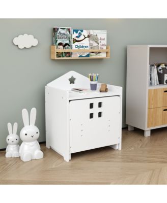 Kids Montessori Table & Chair Set, Adjustable Height