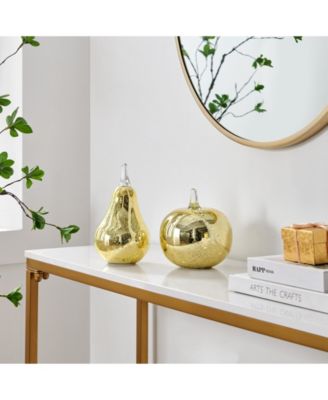 Alloya Apple Glass Sculpture