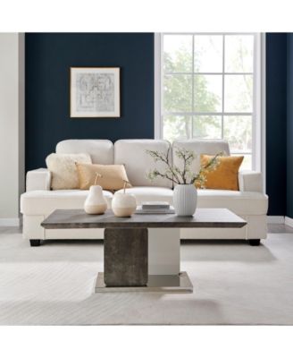 Vost Dipped Fruit Ceramic Sculpture Set of 2 - White/Cream