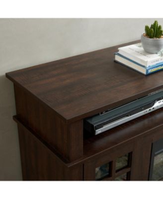 Streamdale TV Stand with Fireplace for TVs Up to 65", Espresso