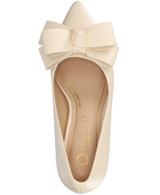 Women's Crystol Pointed Toe Bow Stiletto Pumps