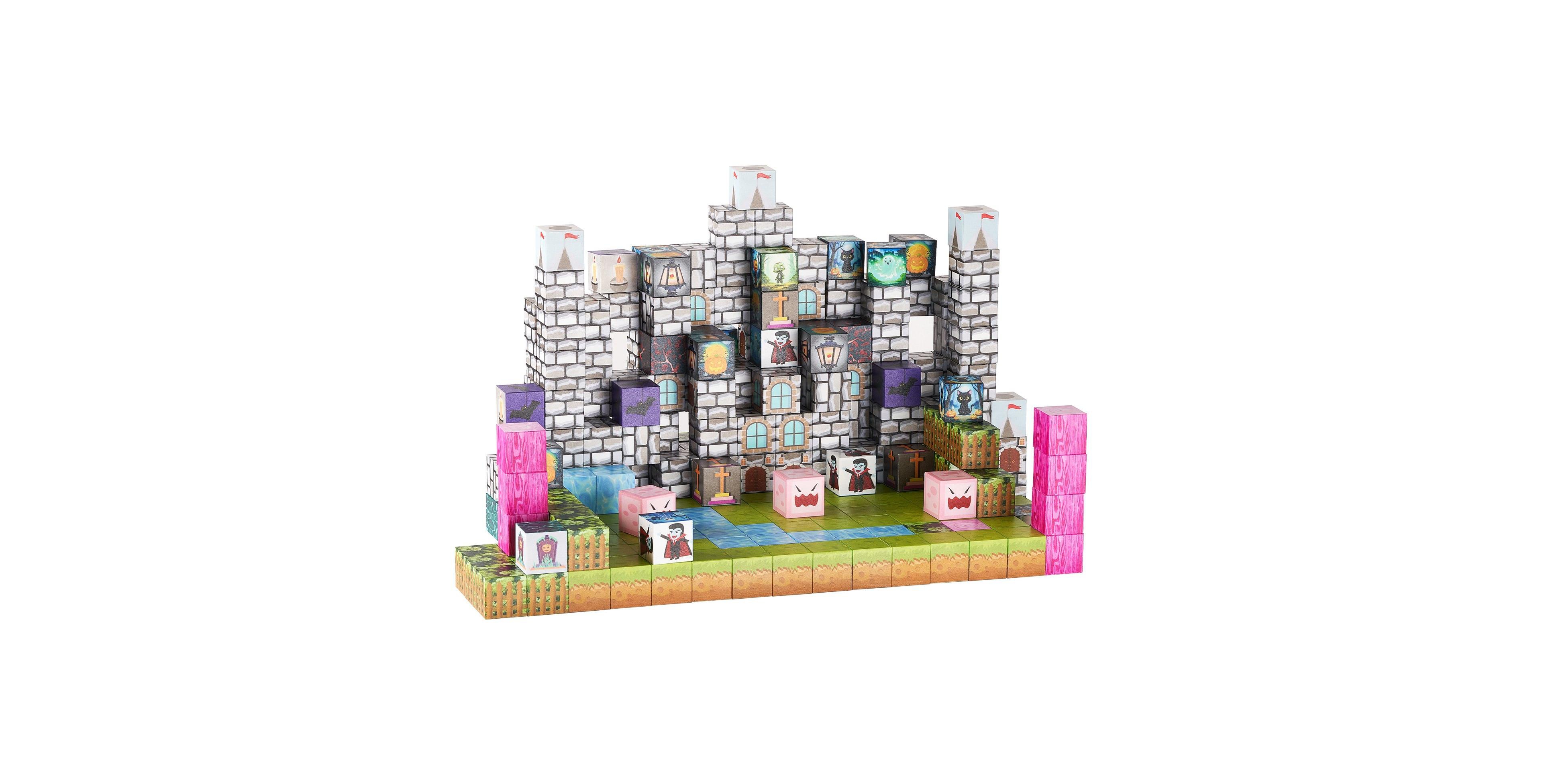 Hongge Magnetic Building Blocks Set 100 Pcs Zombie Theme Stem Toy
