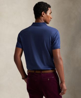 Men's Custom Slim Fit Soft Cotton Polo Shirt