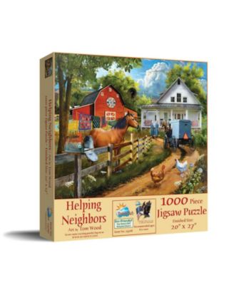 Helping Neighbors 1000 piece Jigsaw Puzzle for Adults
