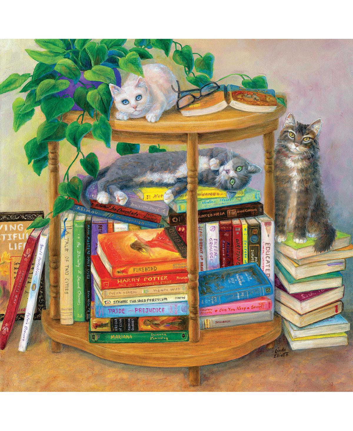 SunsOut Bookish 500 piece Jigsaw Puzzle for Adults