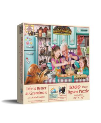 Life is Better at Grandma's 1000 piece Jigsaw Puzzle for Adults Mothers Day