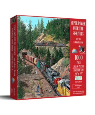 Super Power over the Siskiyous 1000 piece Jigsaw Puzzle for Adults