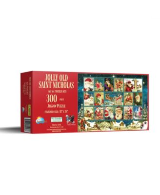 Jolly Old Saint Nicholas 300 piece Jigsaw Puzzle for Adults Christmas