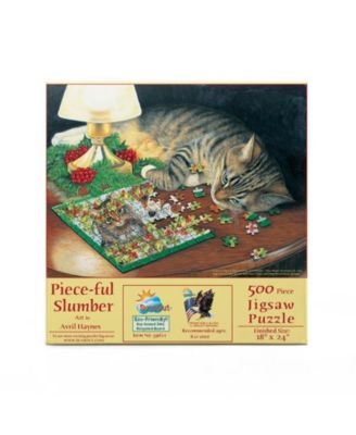 Piece-ful Slumber 500 piece Jigsaw Puzzle for Adults