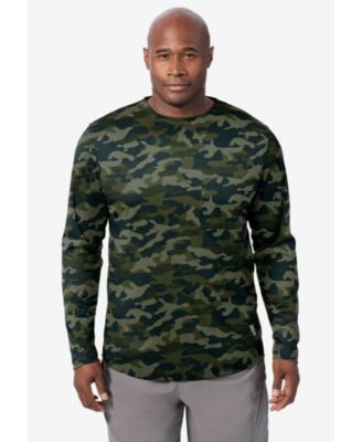 Big & Tall Long-Sleeve Wicking Top