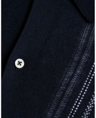 Men's Long Sleeve Cable Knitted Shirt