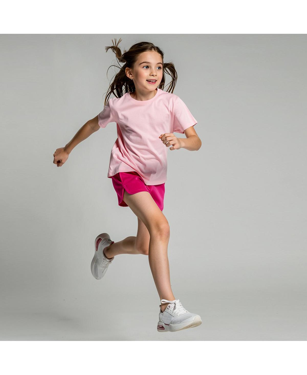 Mightly Toddler Girls Fair Trade Organic Cotton Pocket Track Short