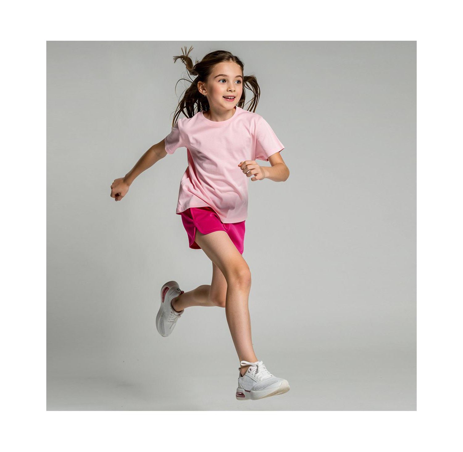 Toddler Girls Fair Trade Organic Cotton Pocket Track Shorts