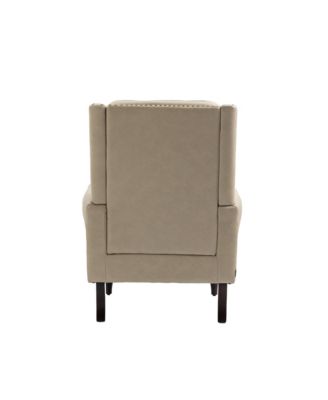 Streamdale Wood Frame Armchair, Modern Accent Chair Lounge Chair For Living Room