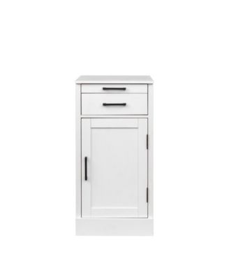  Modular Wine Bar Hutch Cabinet (White